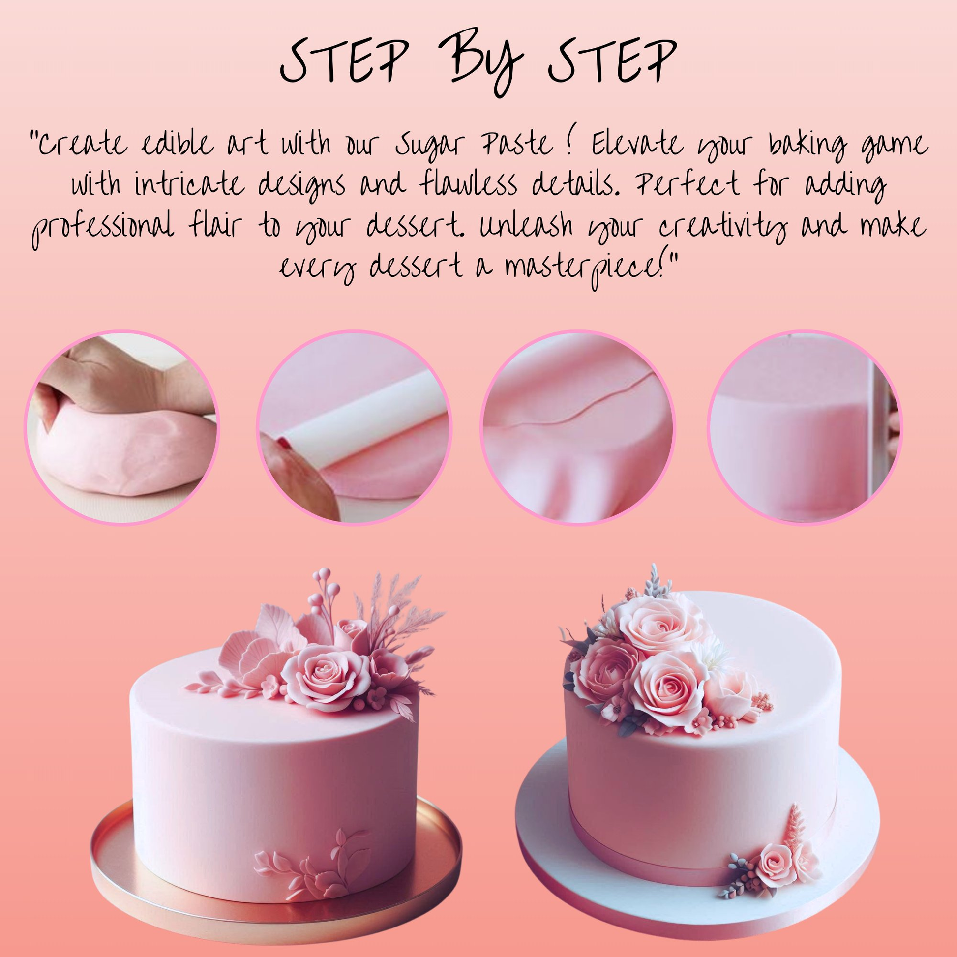 Confect Blush Pink Fondant | Edible Sugarpaste
