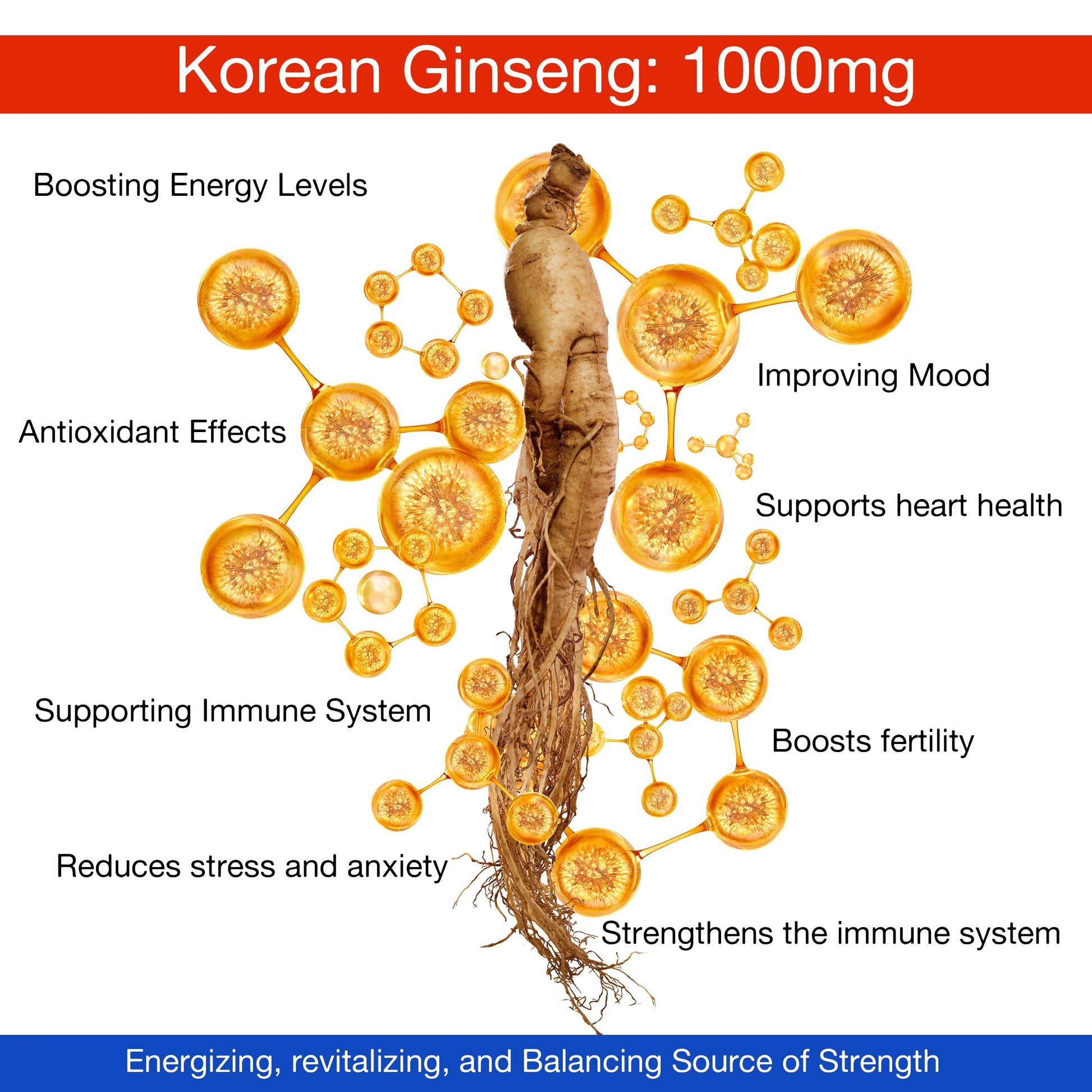 Health Veda Organics Plant Based Korean Red Ginseng Capsules Health Veda Organics
