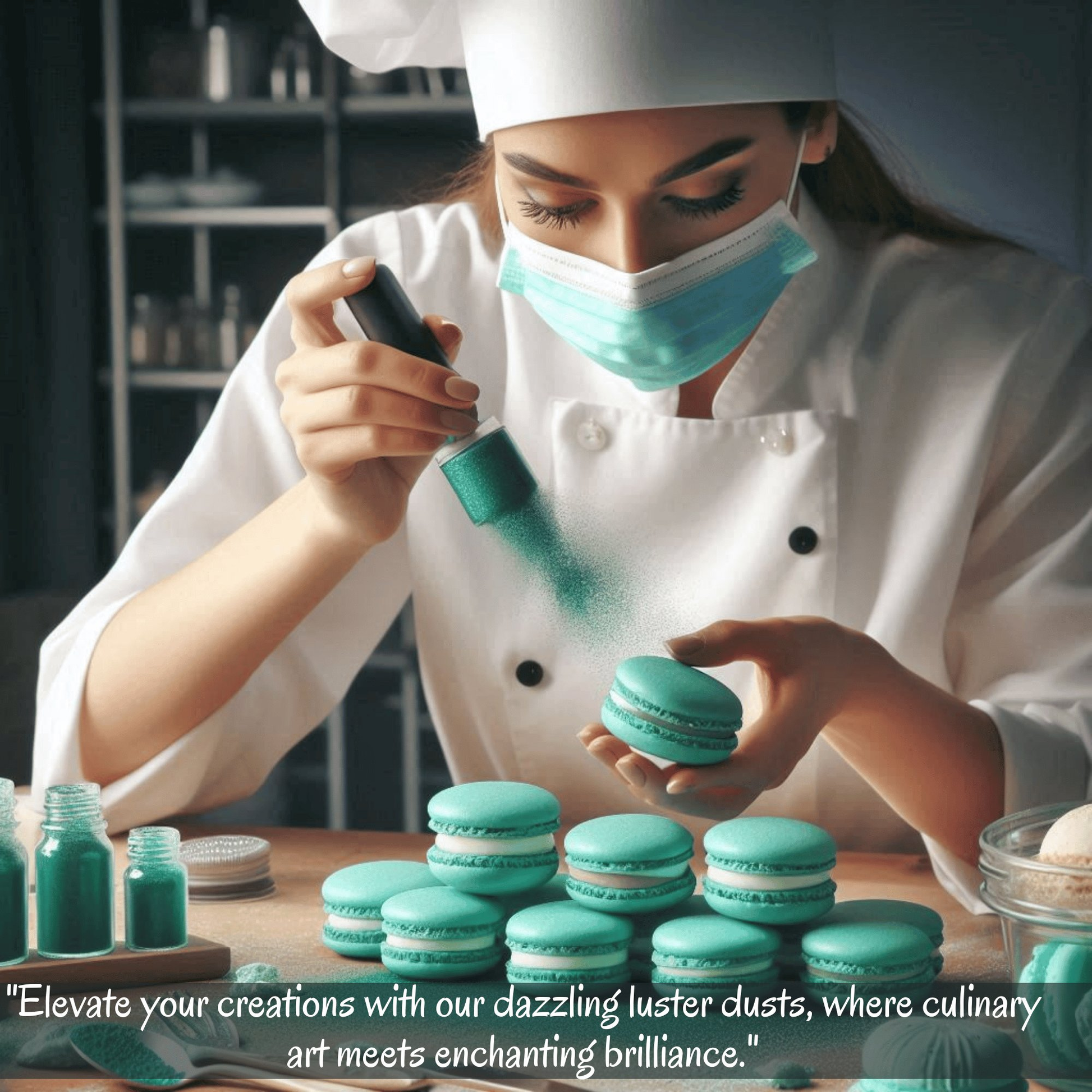 Confect Thistle Green | Edible Luster Dust  Grab2Buy Confect Grab2Buy