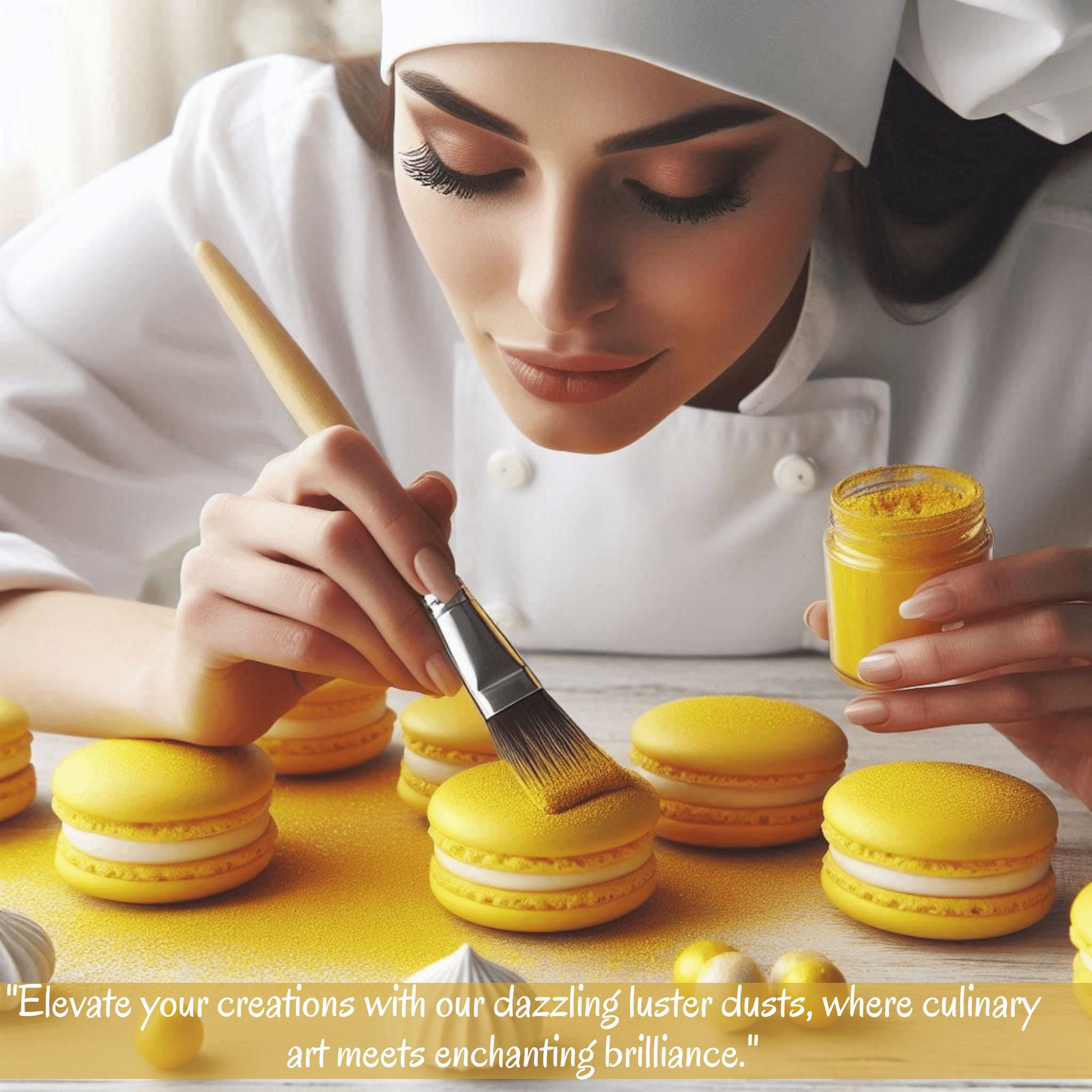 Confect Marigold Yellow | Edible Luster Dust
