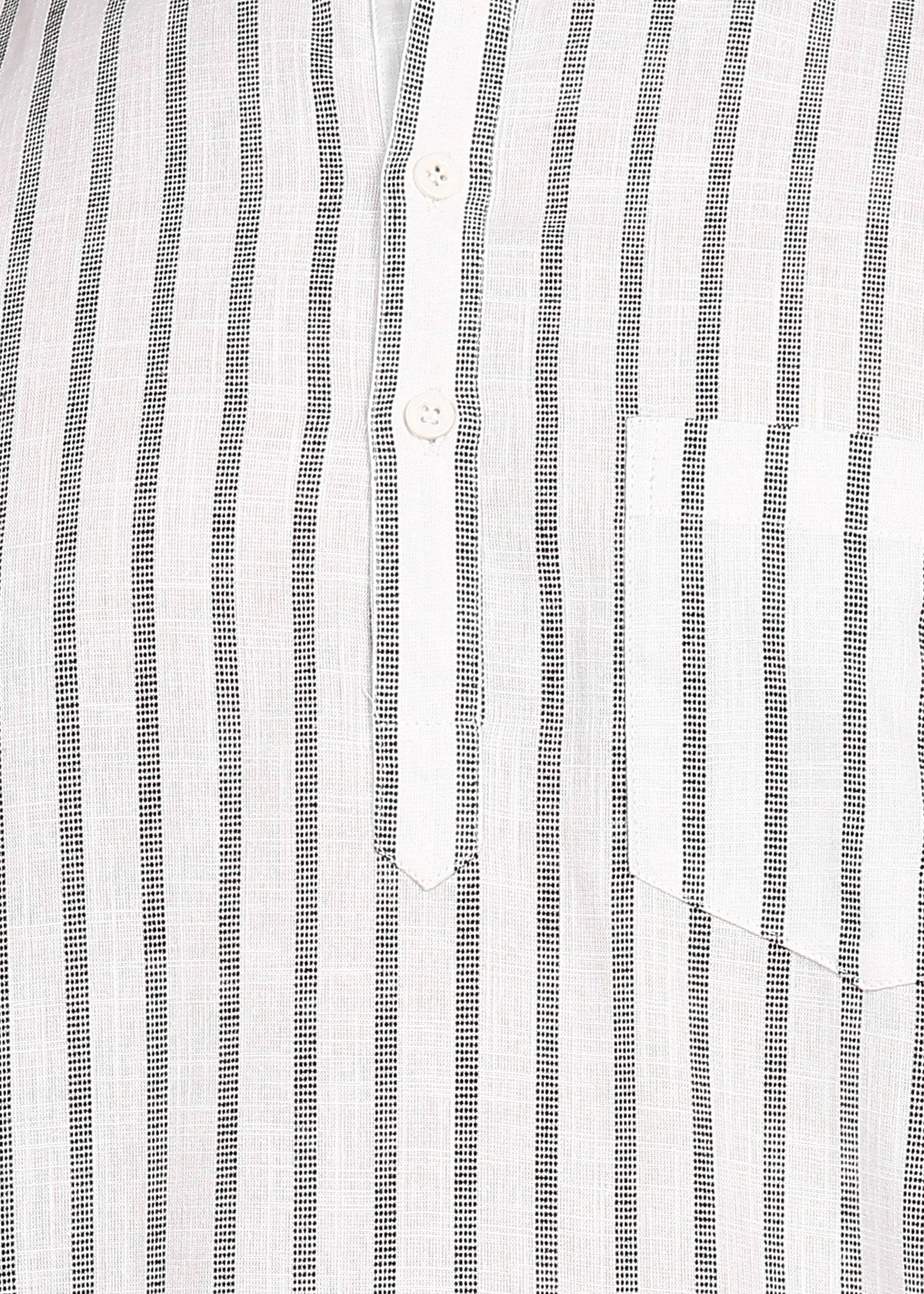 Fabmade Drift Pinstripe Linen Co-Ord Set