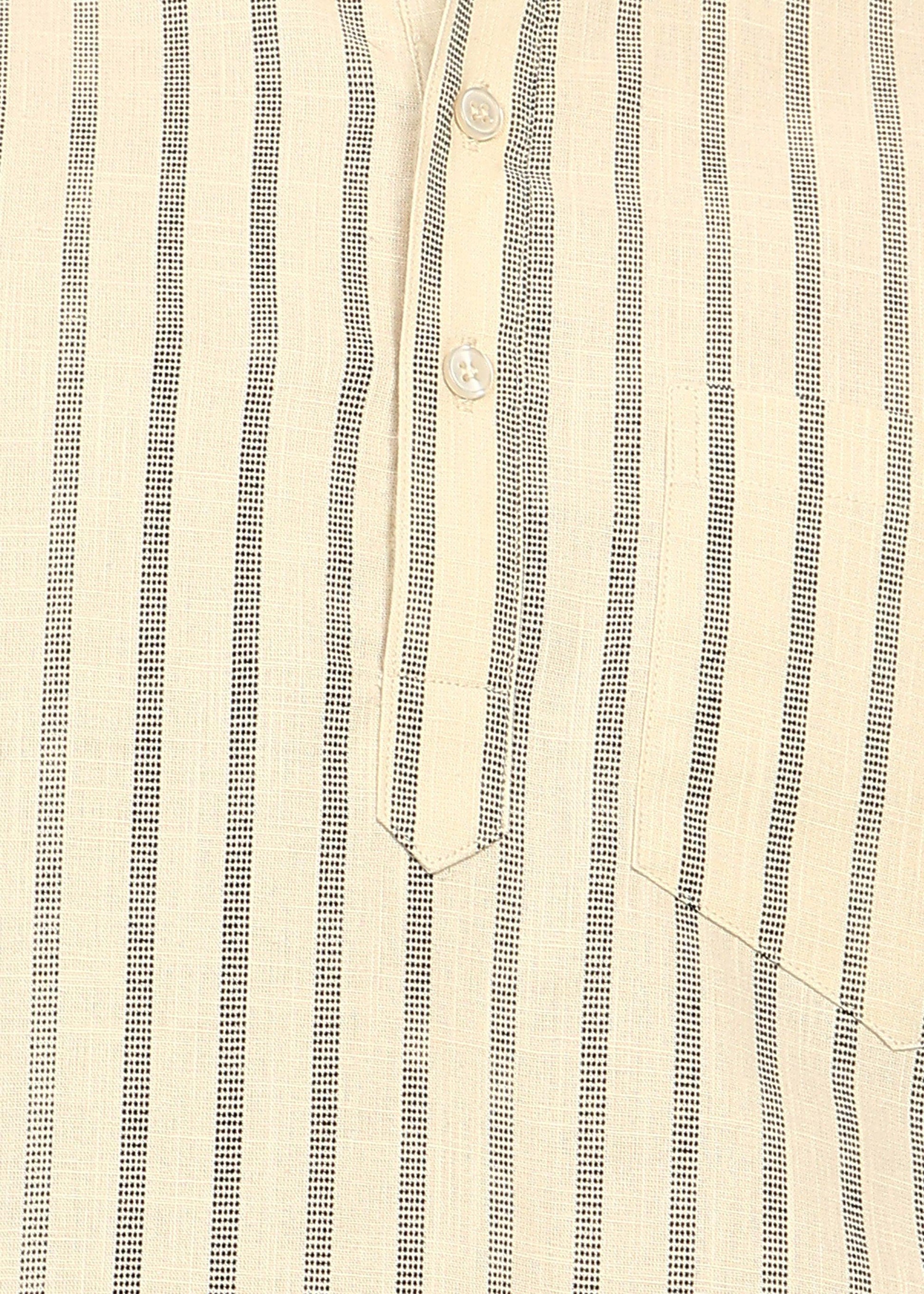 Fabmade Sandline Stripe Linen Co-Ord Set
