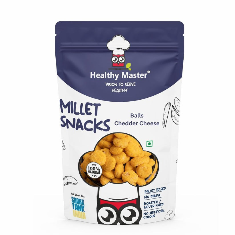 Healthy Master Millet Balls - Cheddar Cheese 