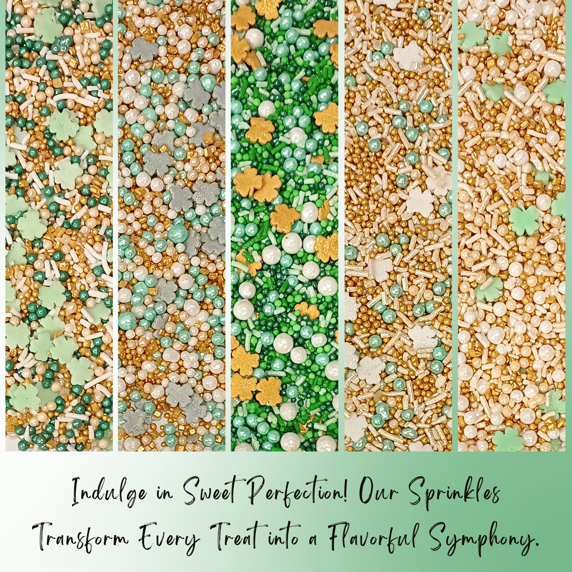 Confect St. Patrick's Sprinkles Multipack 4