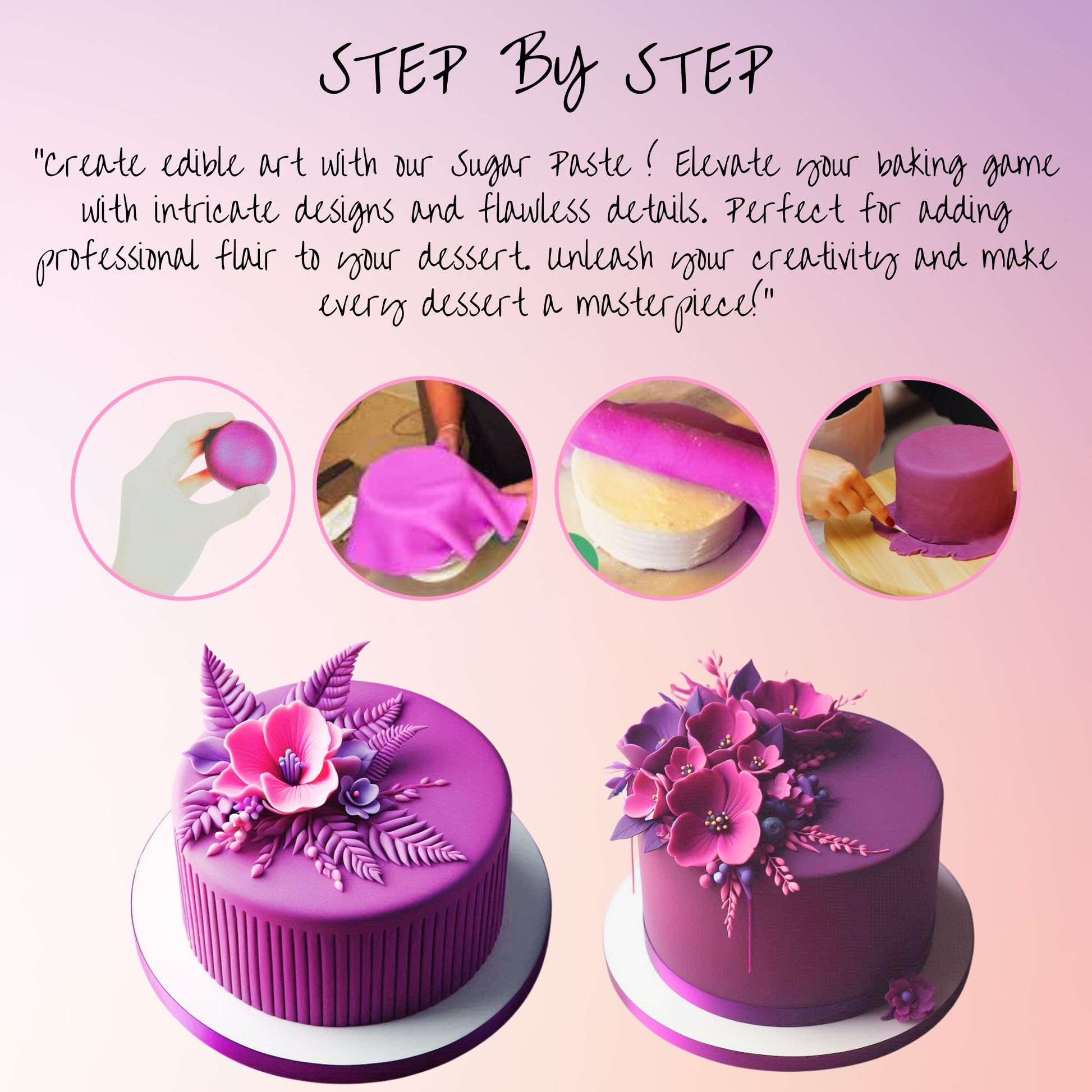 Confect Fuchsia Pink Fondant | Edible Sugarpaste