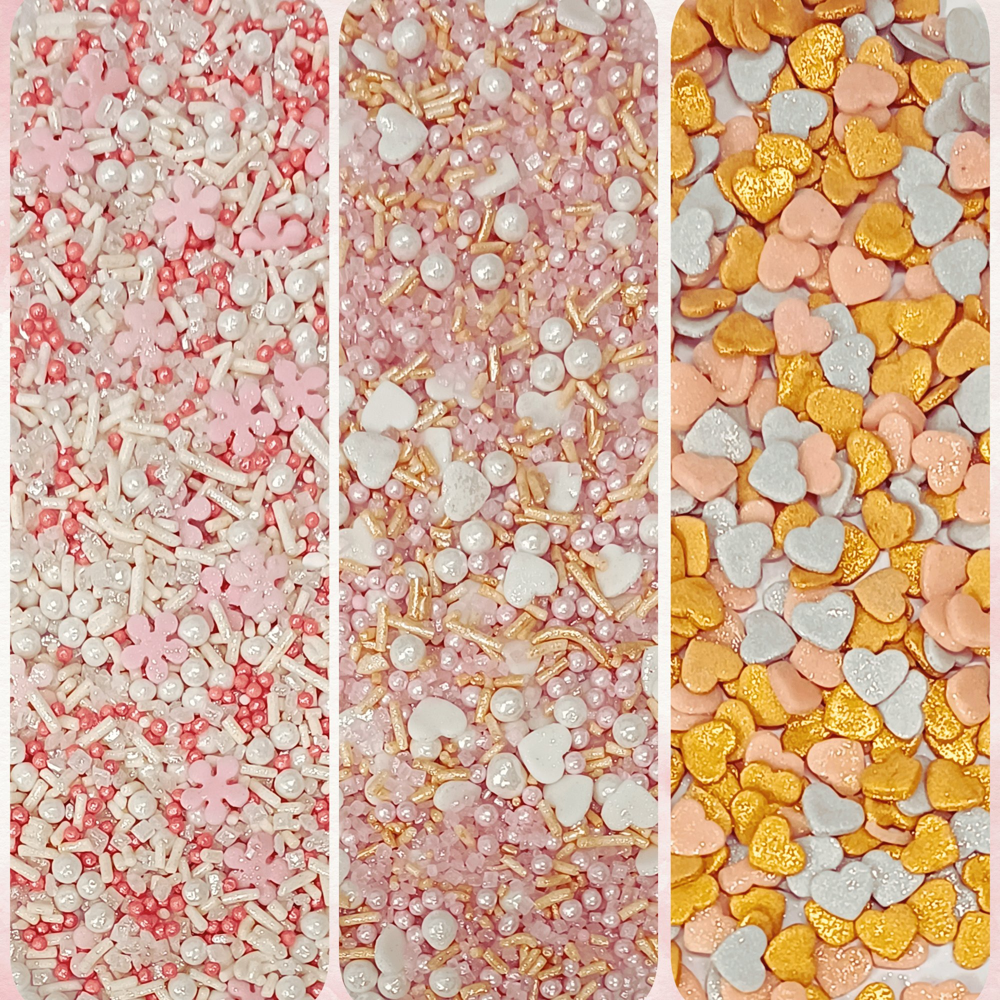 Confect Valentine Sprinkles | 18 Edible Decoration for Baking & Dessert  Grab2Buy Confect Grab2Buy
