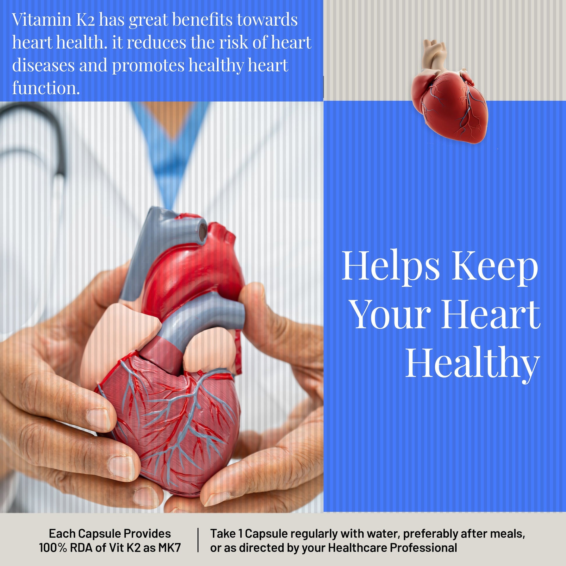 Health Veda Organics Vitamin K2 Capsules Health Veda Organics