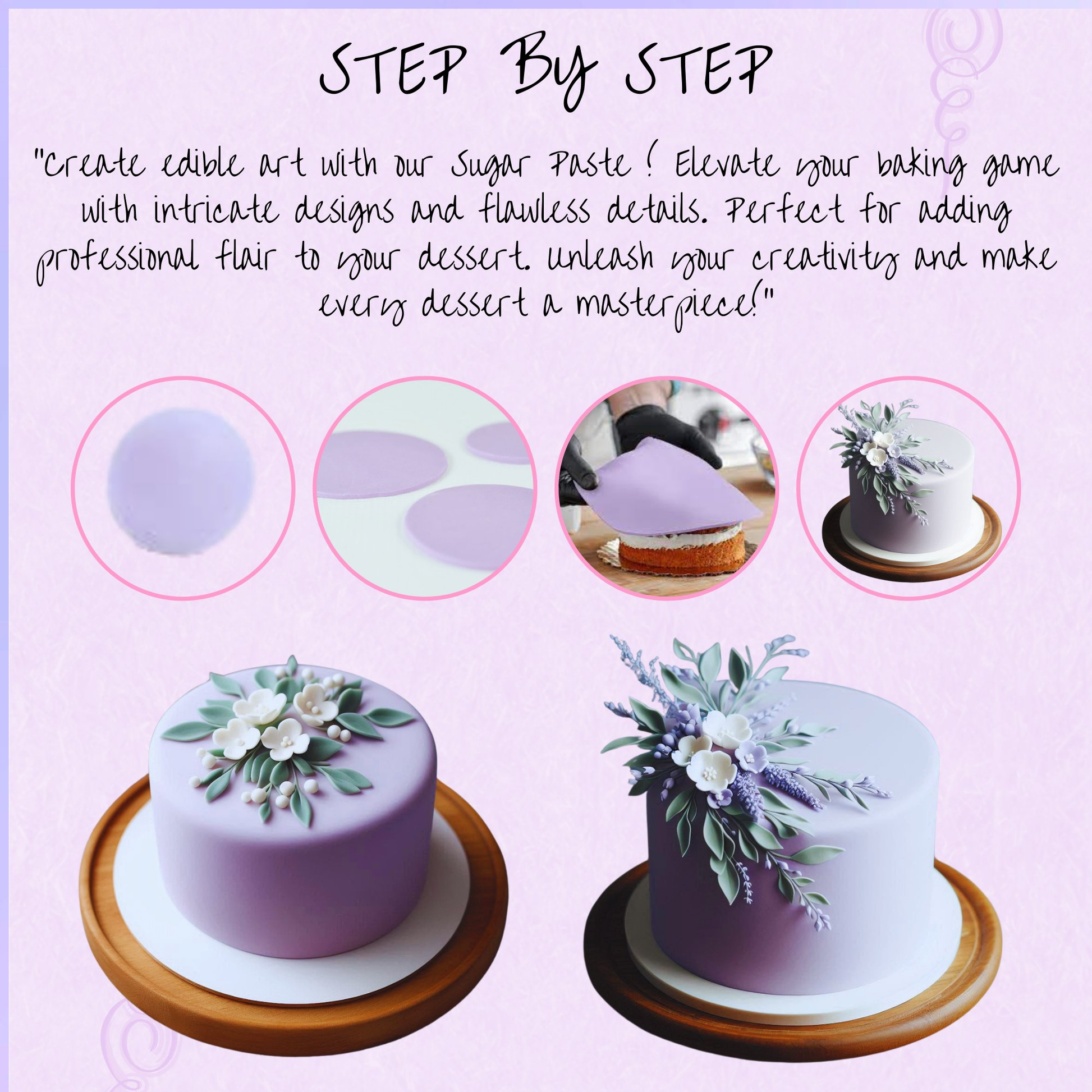 Confect Lavender Fondant | Edible Sugarpaste