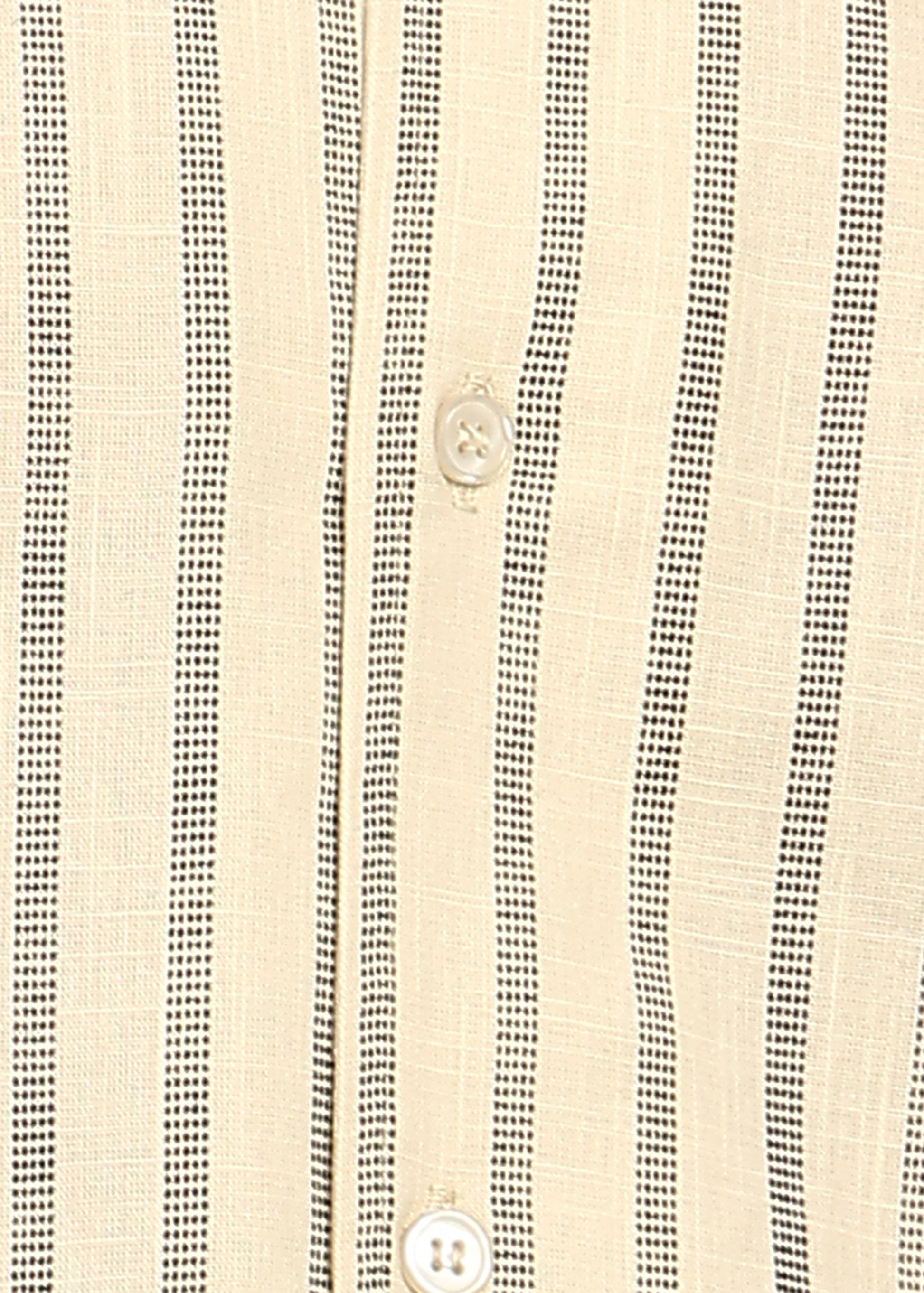 Fabmade Ivory Stripe Ease Co-Ord Set