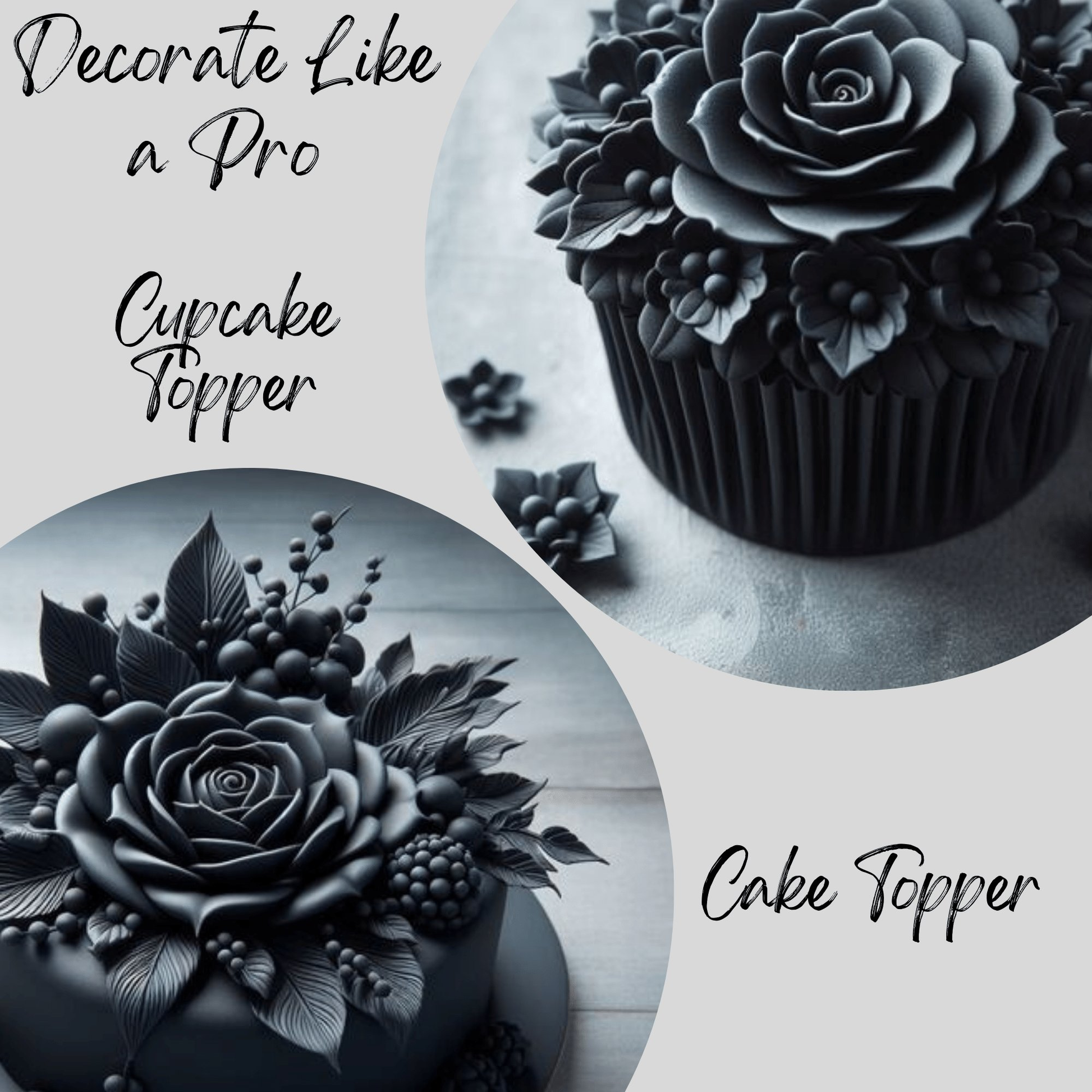 Confect Black | Edible Gum paste