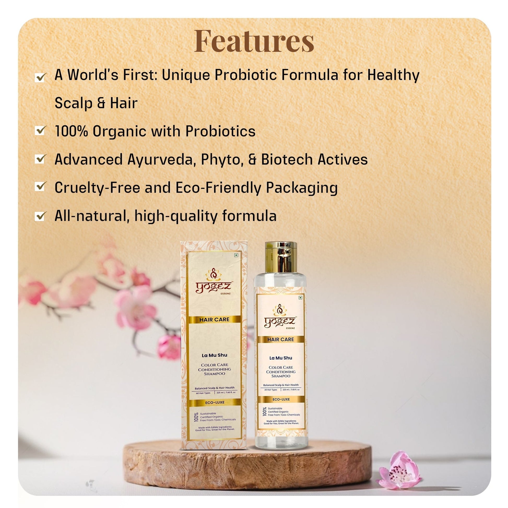 Yogez La Mu Shu Color Care Conditioning Shampoo  Grab2Buy Yogez Grab2Buy