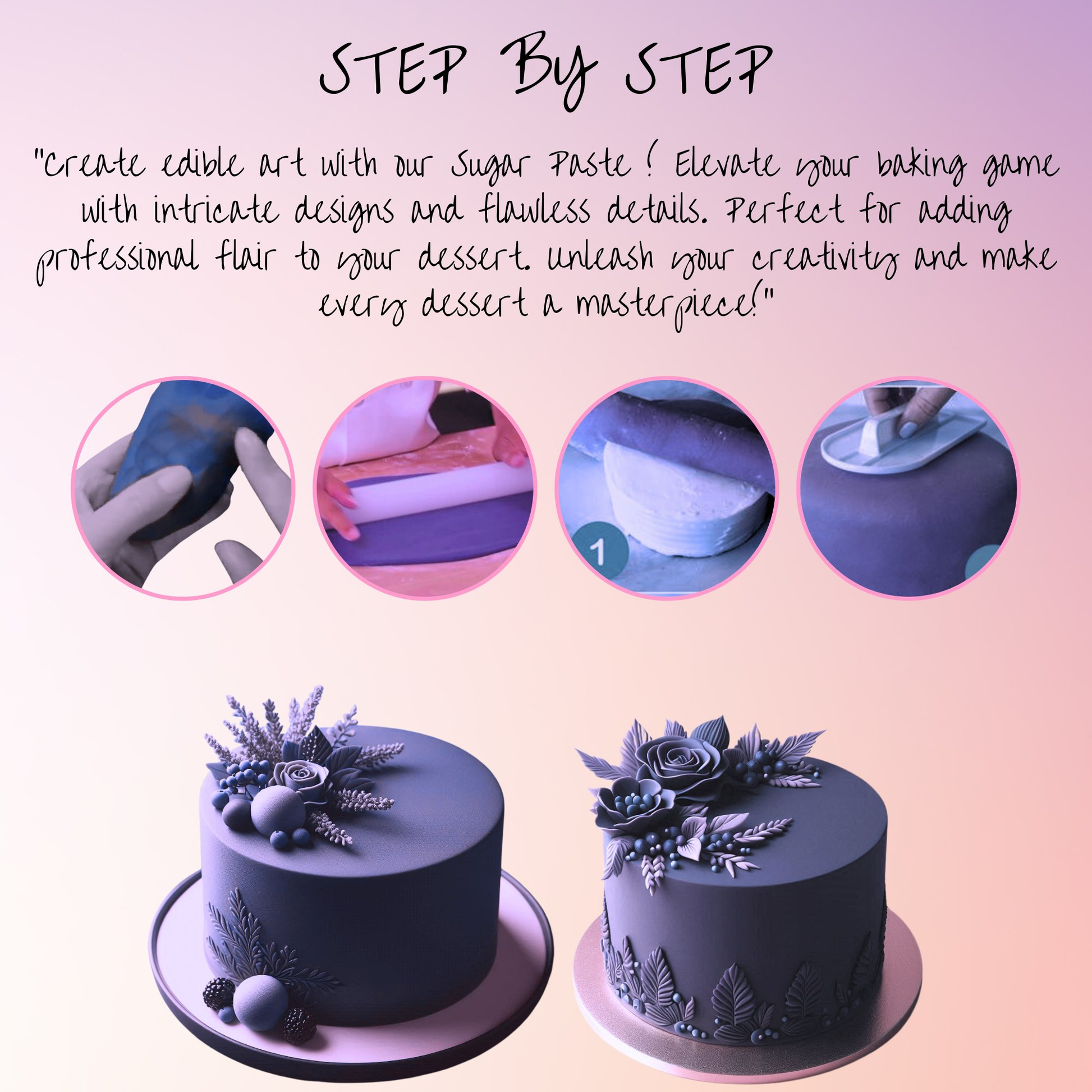 Confect Purple Fondant | Edible Sugarpaste