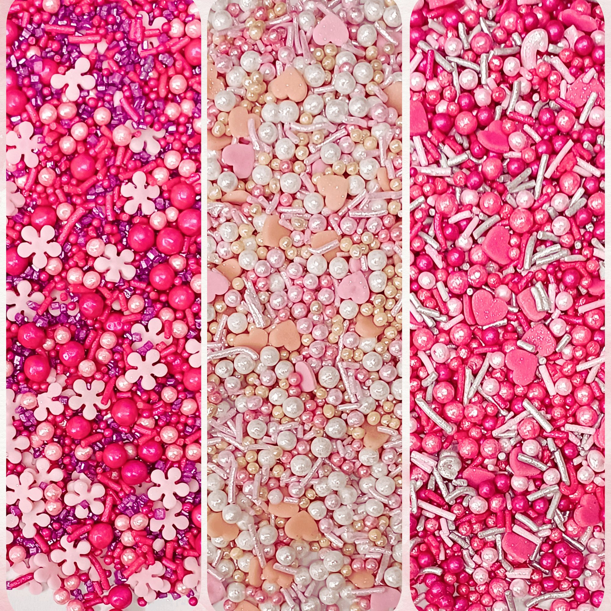 Confect Valentine Sprinkles | 14 Edible Decoration for Baking & Dessert  Grab2Buy Confect Grab2Buy