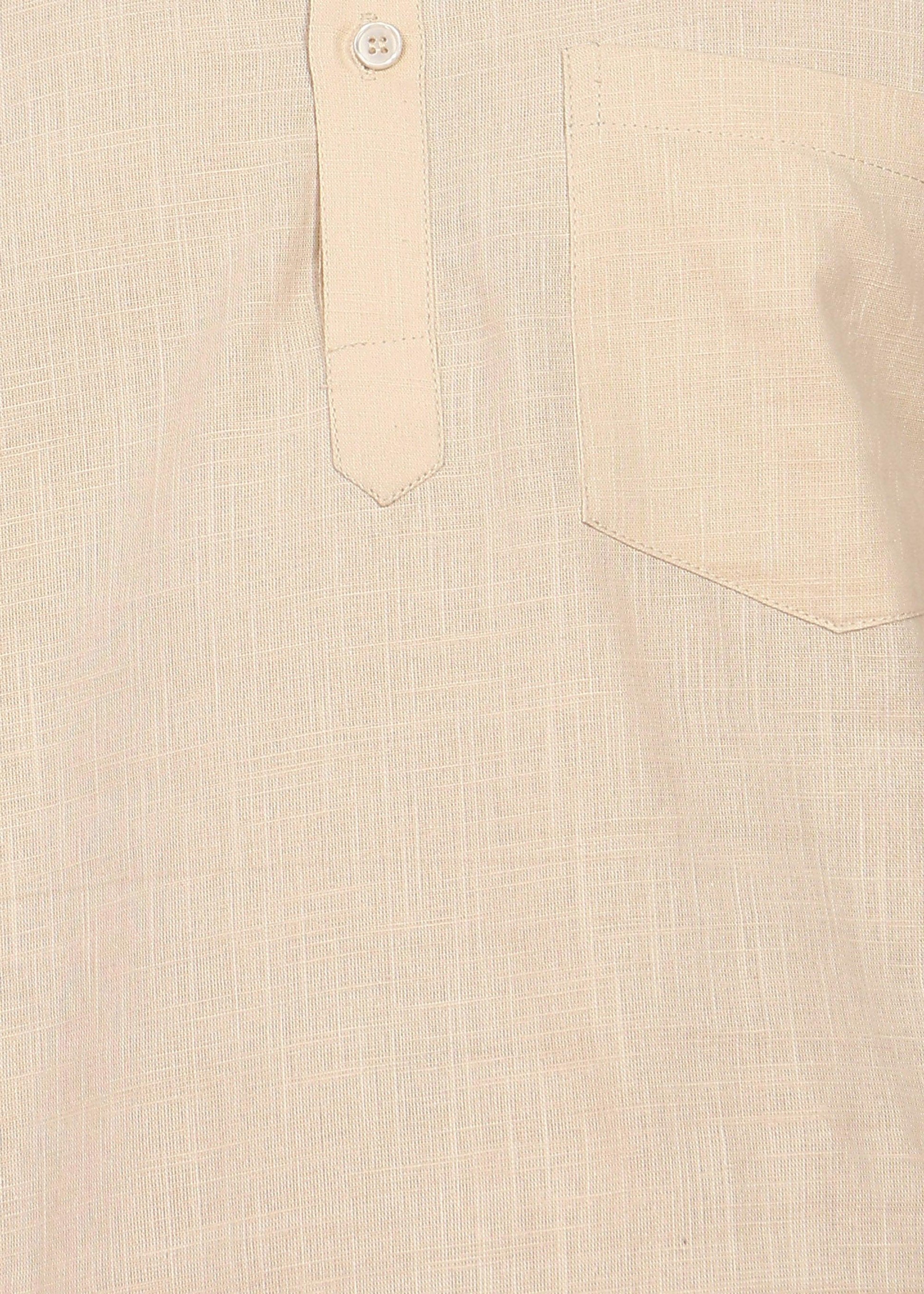 Fabmade Ivory Ease Short Kurta Co-Ord Set