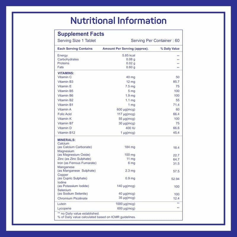 Healthvit Cenvitan Multivitamin Tablets for Men 