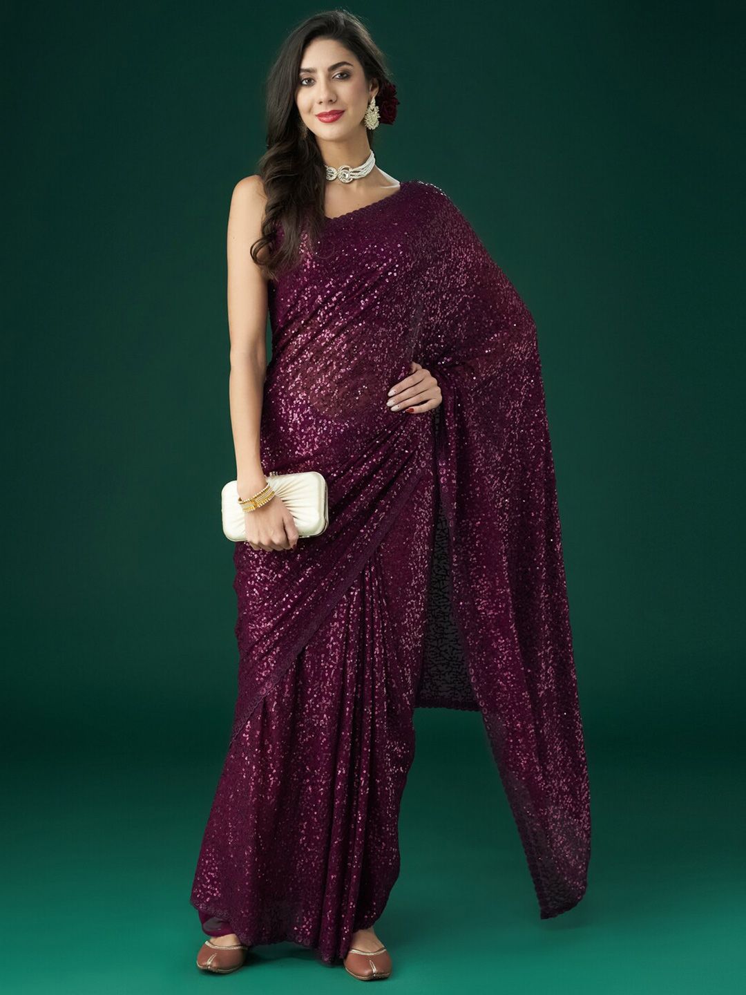 kasee Embellished Sequinned Saree
