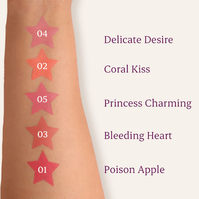 Typsy Beauty Enchanted Garden Rose Blush - Poison Apple 01  Grab2Buy Typsy Beauty Grab2Buy