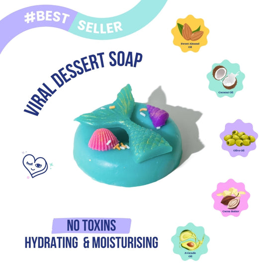 The Sass Bar Mermaid Donut Soap  Grab2Buy The Sass Bar Grab2Buy