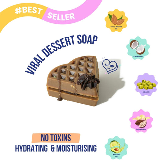The Sass Bar Caramel Chocolate Waffle Soap  Grab2Buy The Sass Bar Grab2Buy