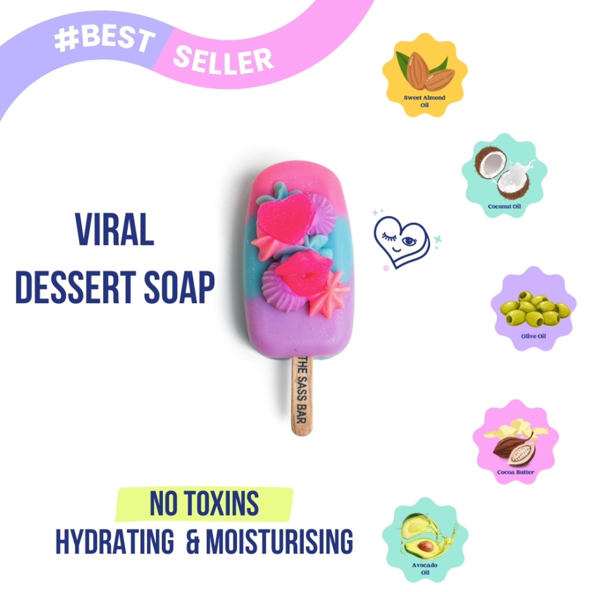 The Sass Bar Flower Bomb Popsicle Soap  Grab2Buy The Sass Bar Grab2Buy