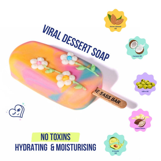The Sass Bar Gardenia Bloom Popsicle Soap  Grab2Buy The Sass Bar Grab2Buy