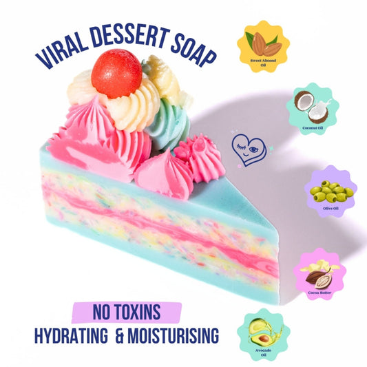 The Sass Bar Retro Confetti Cake Soap  Grab2Buy The Sass Bar Grab2Buy