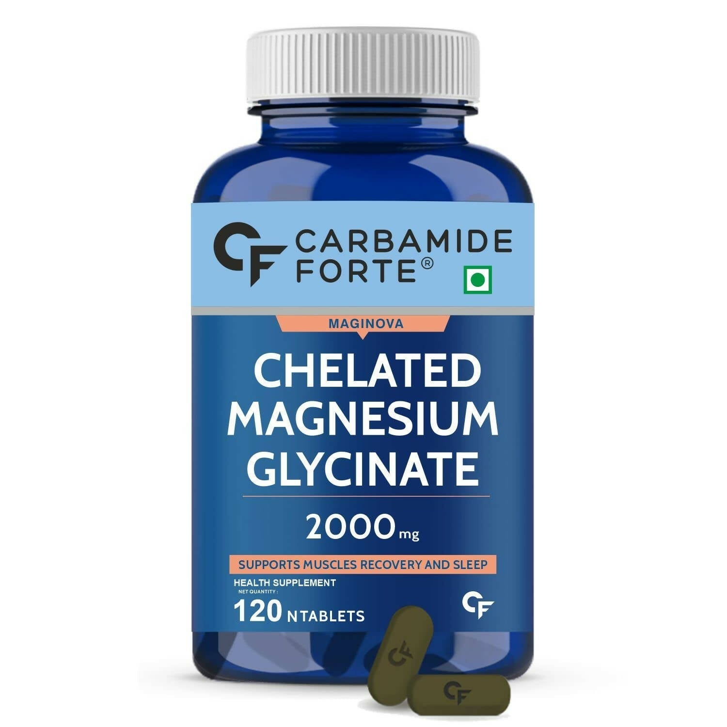 Carbamide Forte Chelated Magnesium Glycinate Tablets 
