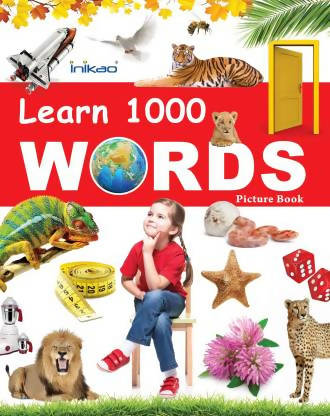 InIkao Kindergarten Learn 1000 Words Book 