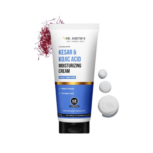 Dr. Sheth's Kesar & Kojic Acid Moisturizing Cream 