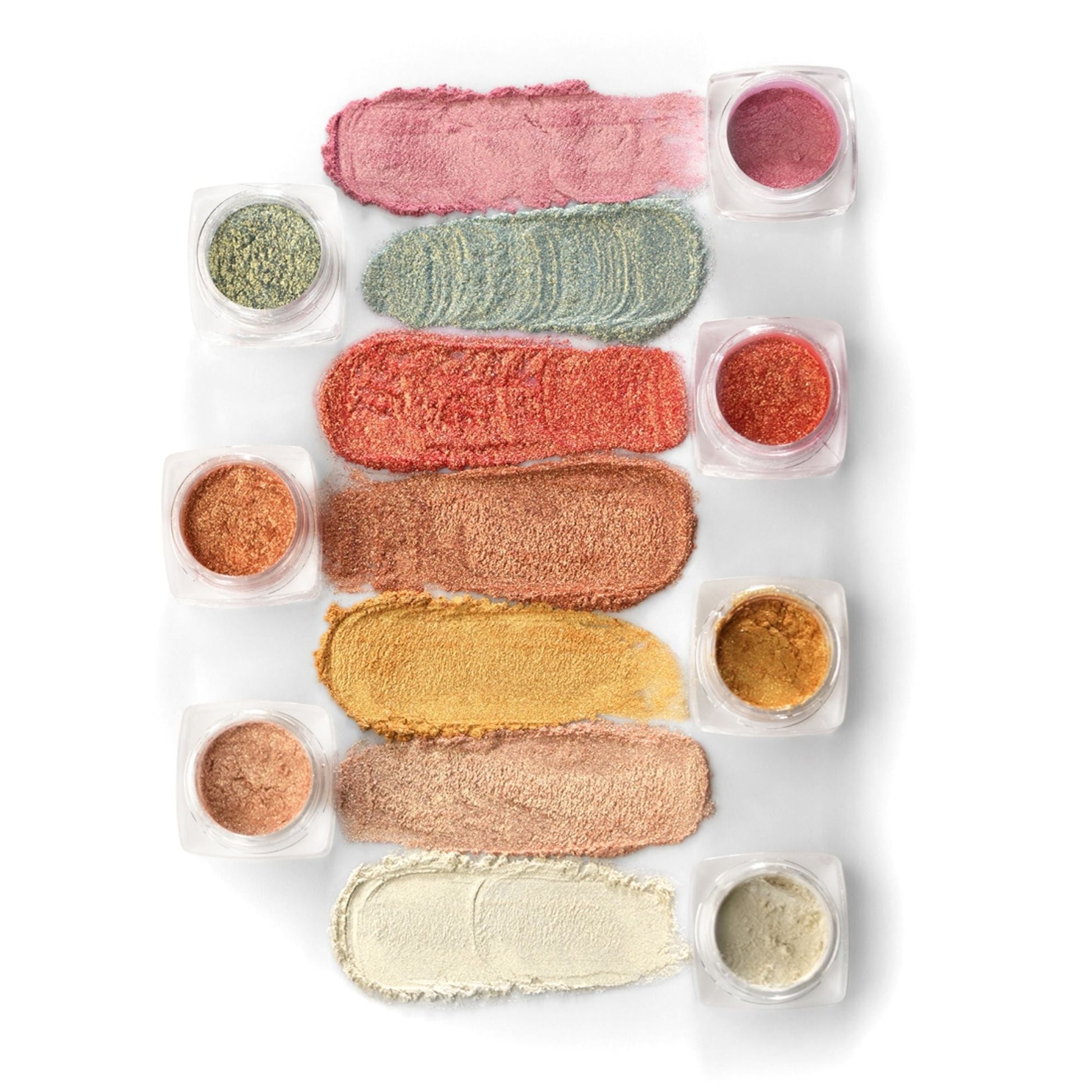 PAC Studio Pigment Tower Fairy Light - 7 in 1 Loose Glitter Eyeshadow, High Impact Payoff, Non Chunky