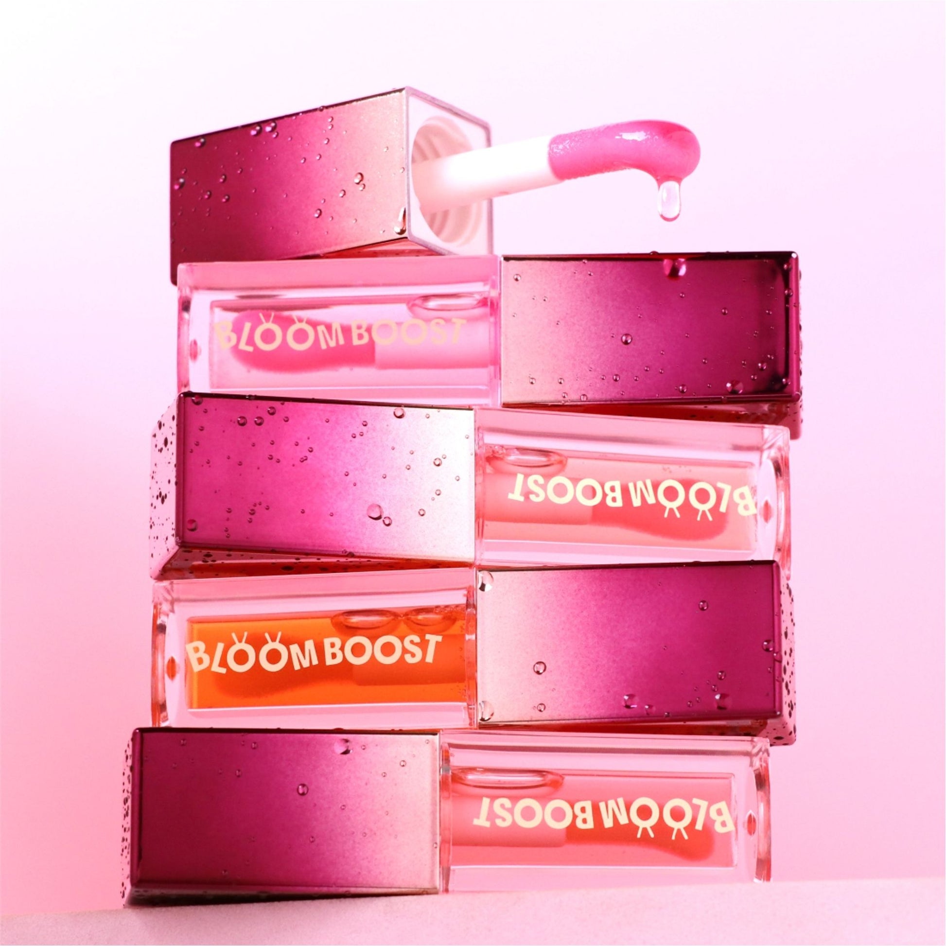 Matt Look Bloom Boost Magic Lip & Cheek Oil - Baby Pink 