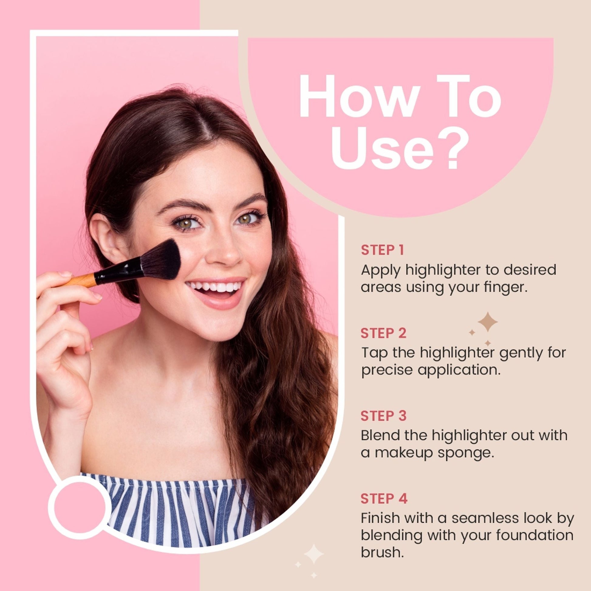 Matt Look Lumi 4 Baked Blusher & Highlighter - Goddess Dust 