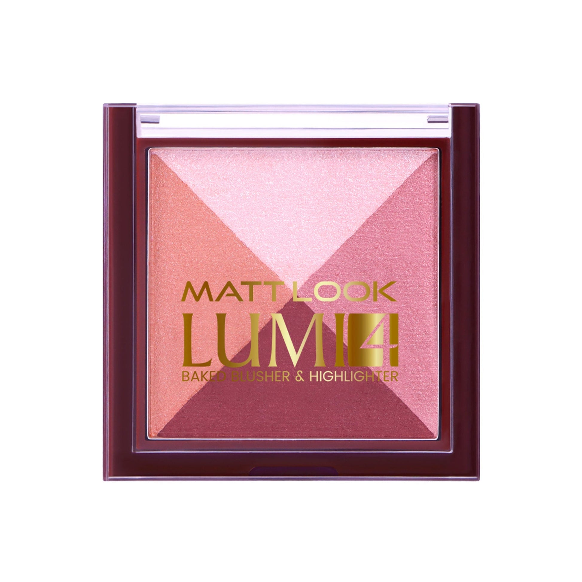 Matt Look Lumi 4 Baked Blusher & Highlighter - Goddess Dust 