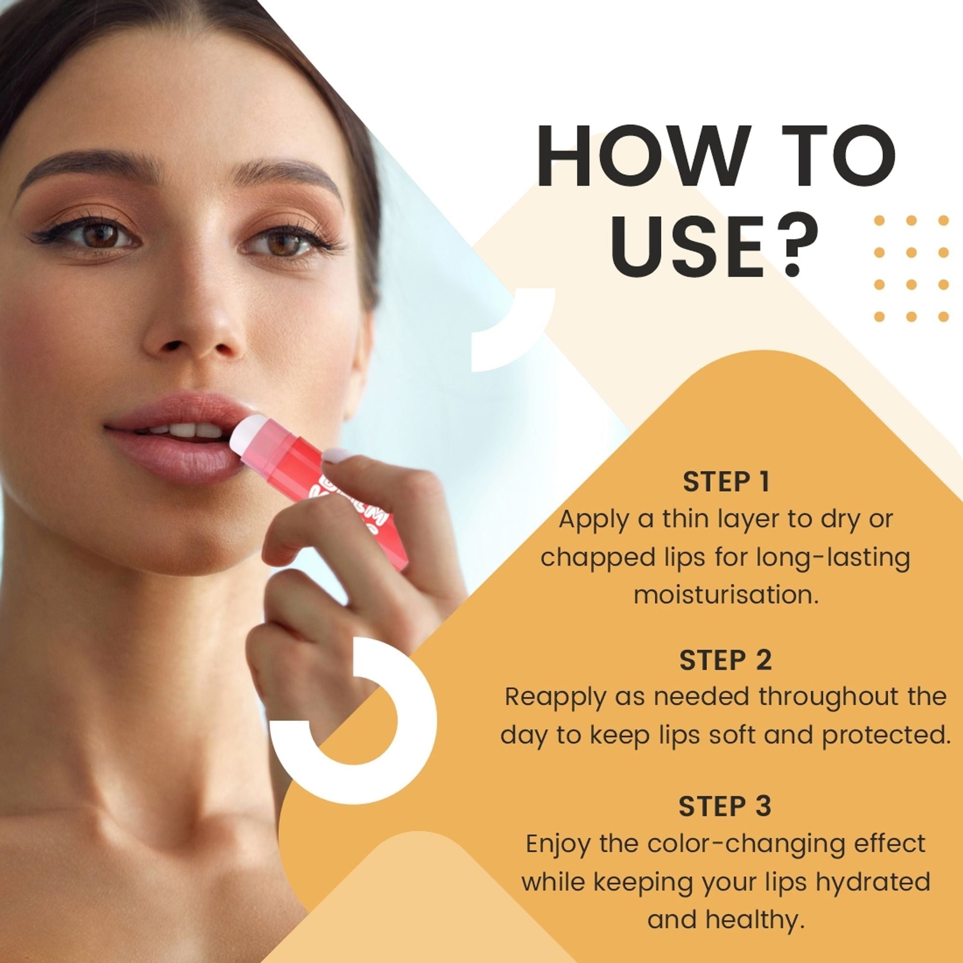 Matt Look Balm Vibes Color Change Lip Balm - Summer Melon 