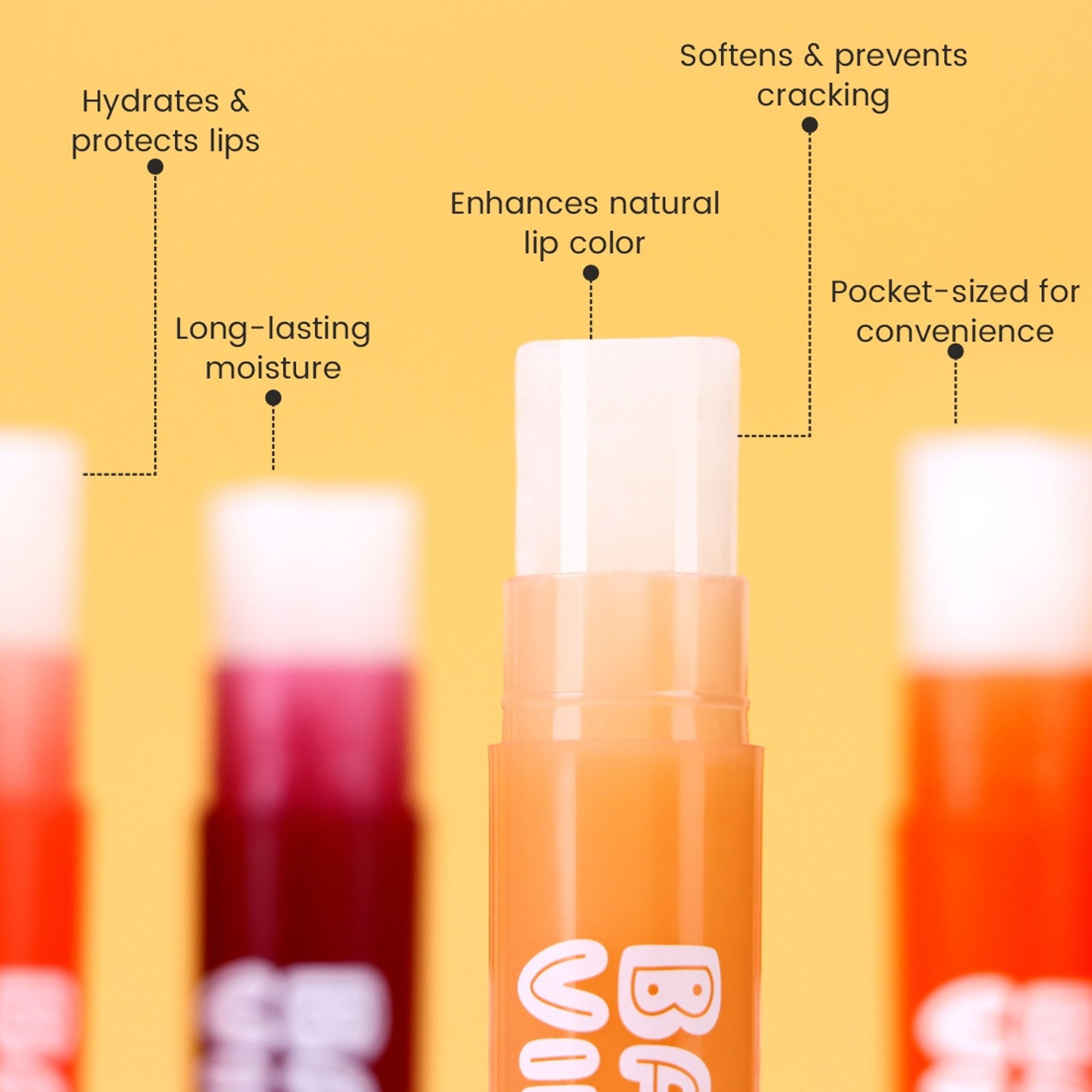 Matt Look Balm Vibes Color Change Lip Balm - Island Coconut 