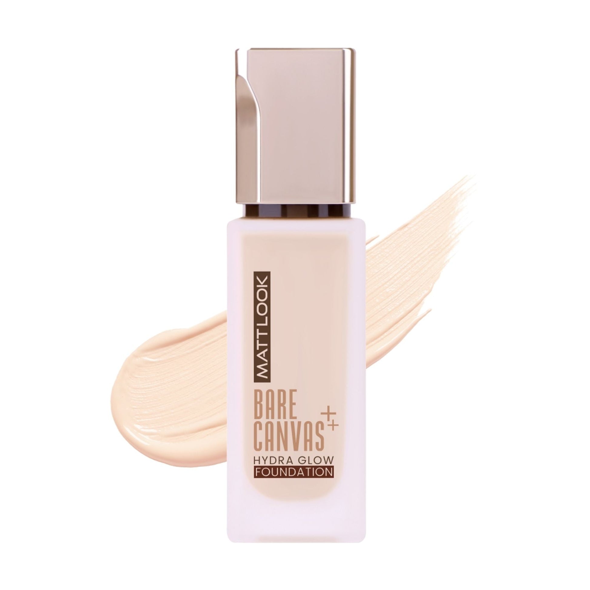 Matt Look Bare Canvas Hydra Foundation - Rose Glow 