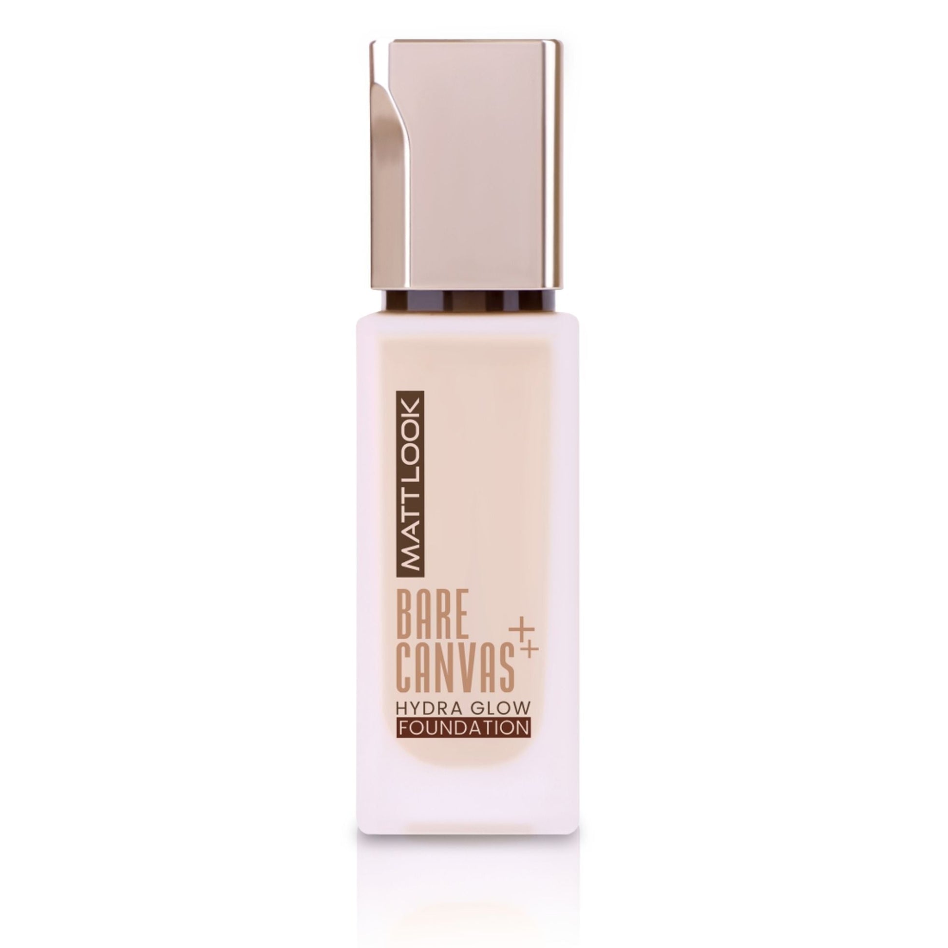 Matt Look Bare Canvas Hydra Foundation - Rose Glow 