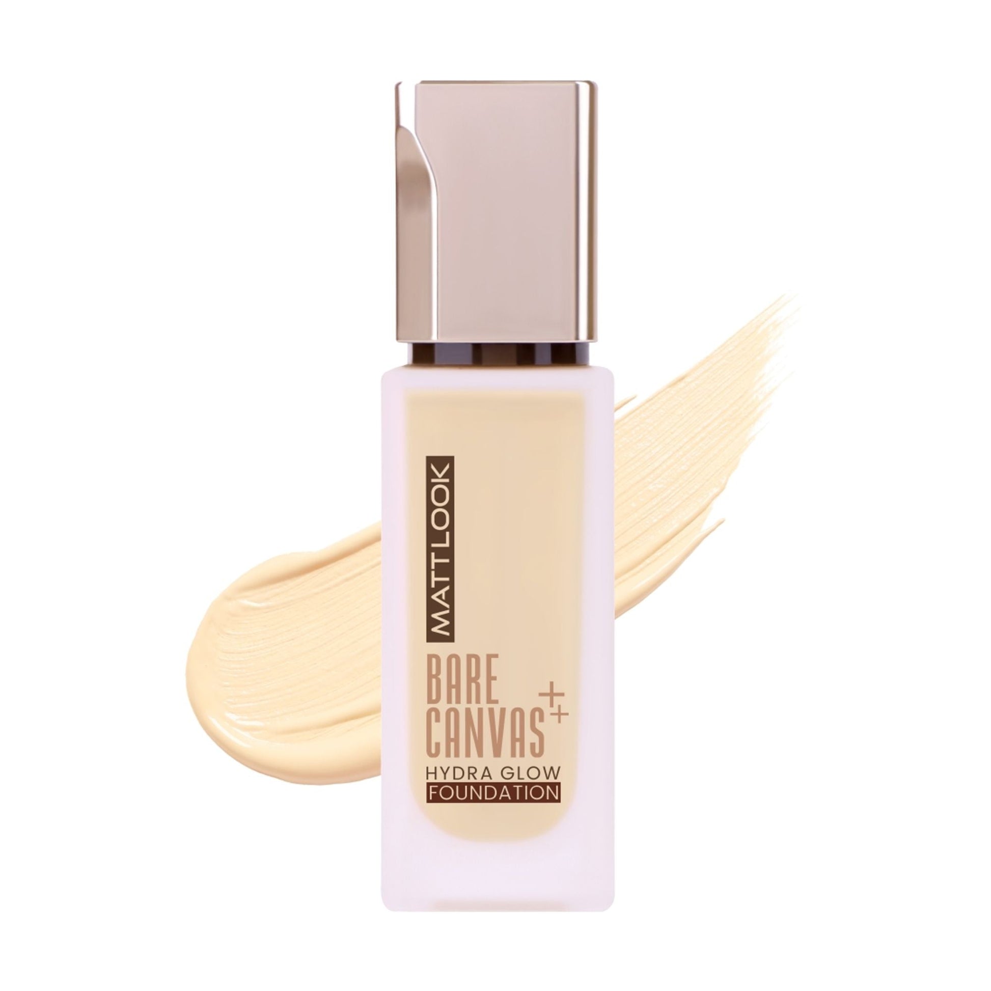 Matt Look Bare Canvas Hydra Foundation - Nude Glow 