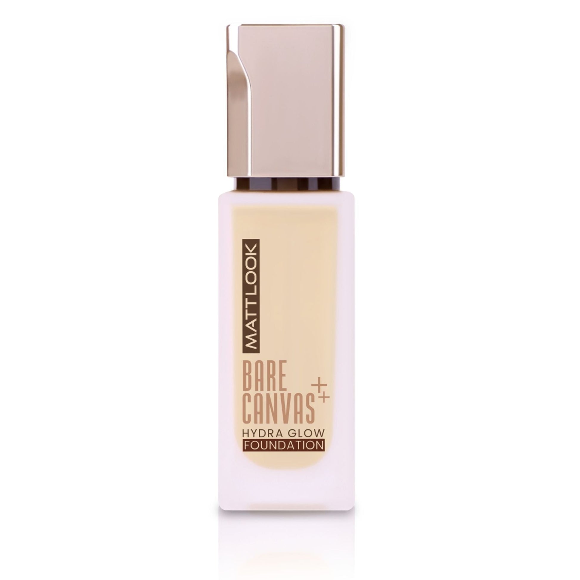Matt Look Bare Canvas Hydra Foundation - Nude Glow 