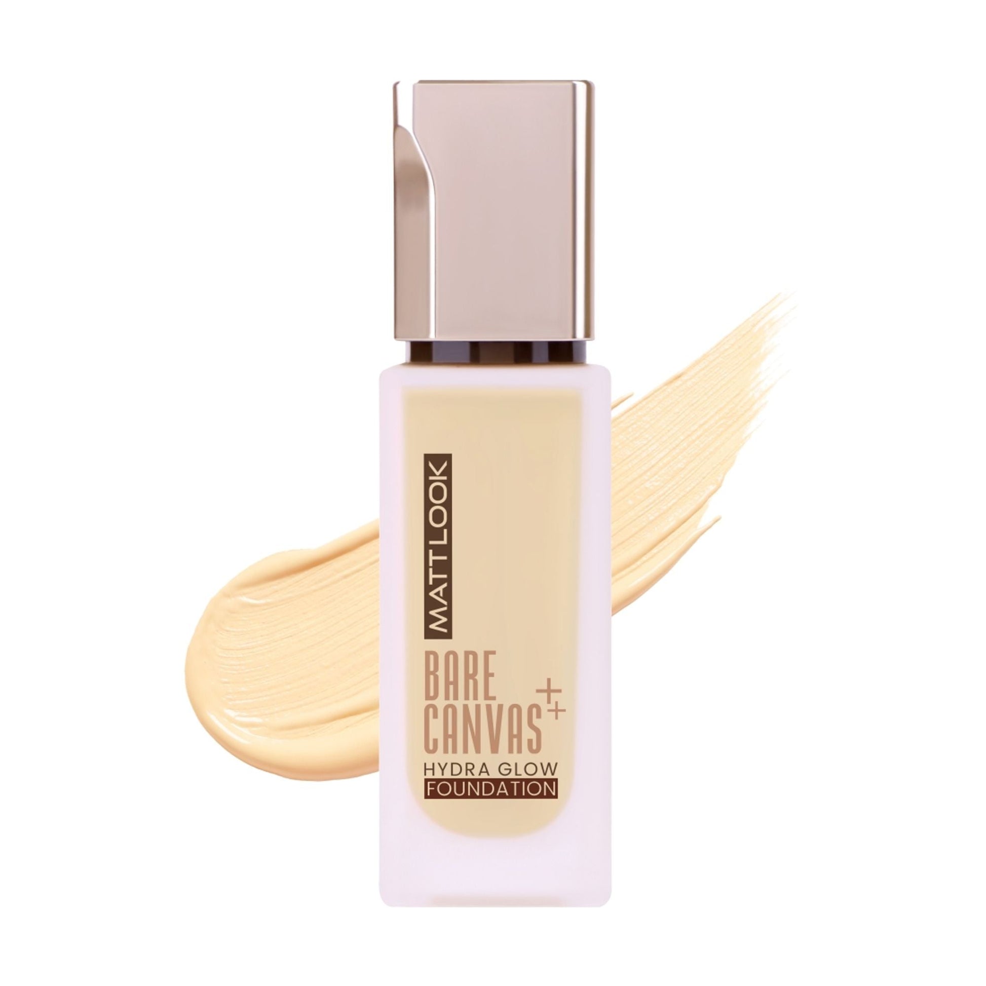 Matt Look Bare Canvas Hydra Foundation - Natural Glow 