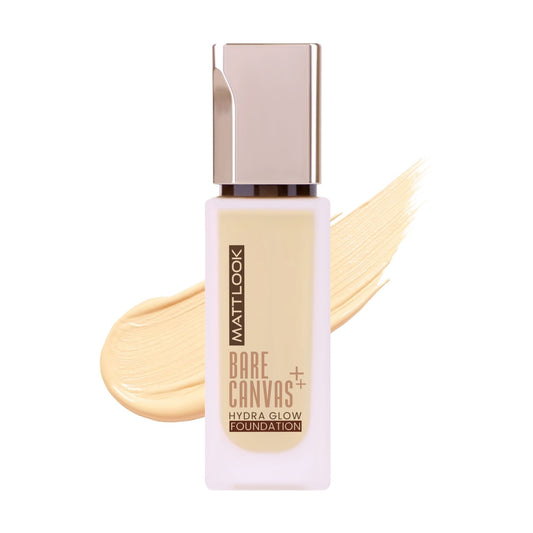 Matt Look Bare Canvas Hydra Foundation - Natural Glow 