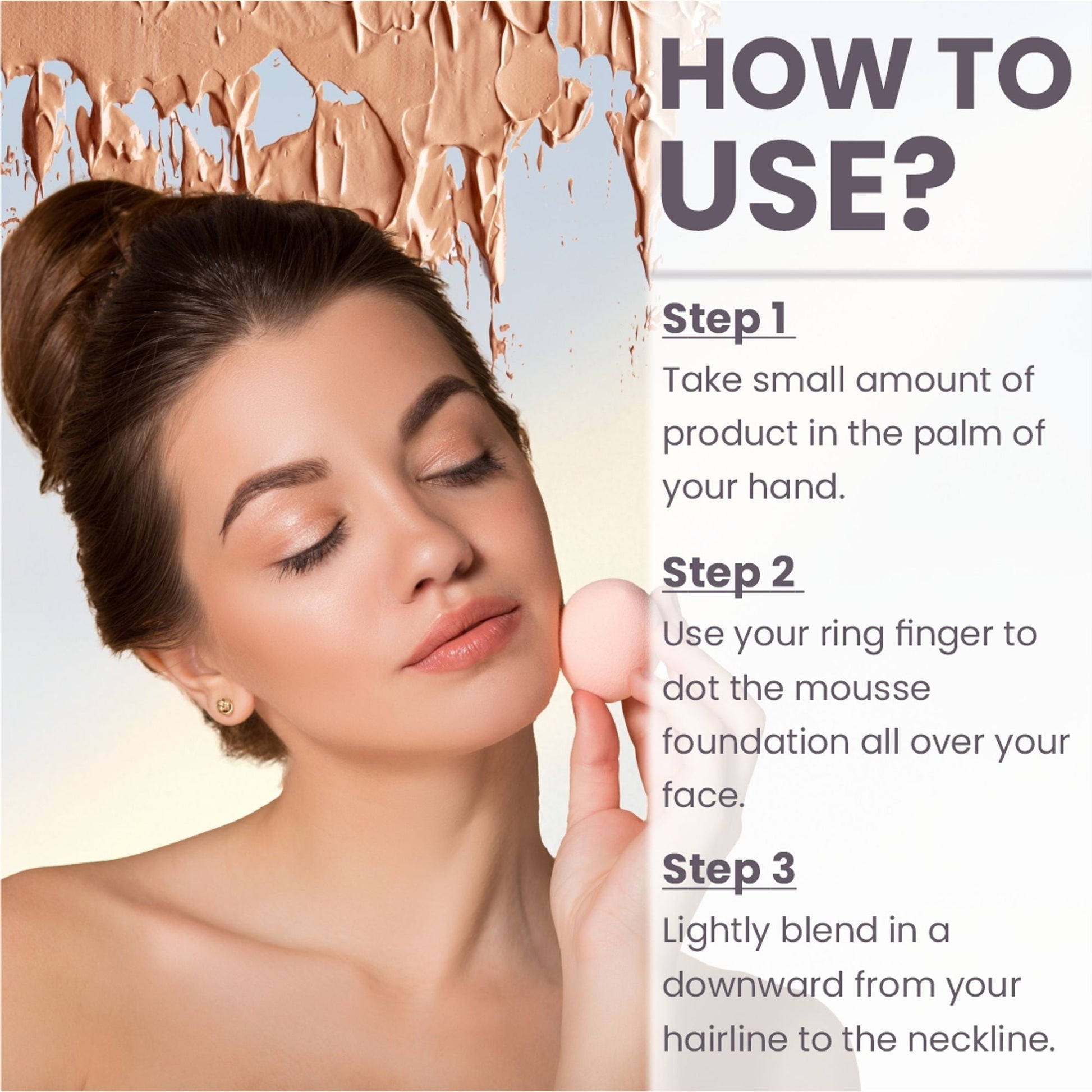 Matt Look Bare Canvas Hydra Foundation - Natural Glow 