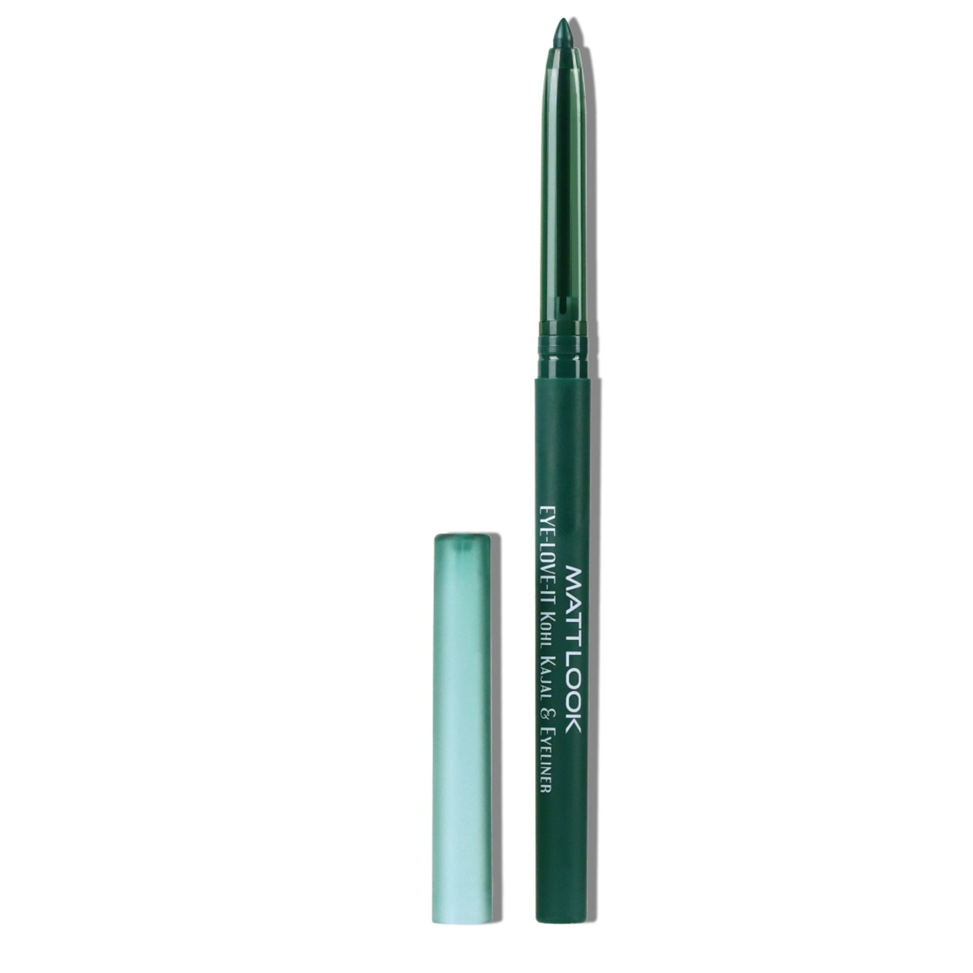 Matt Look Eye Love It Kohl Kajal & Eyeliner - Green 