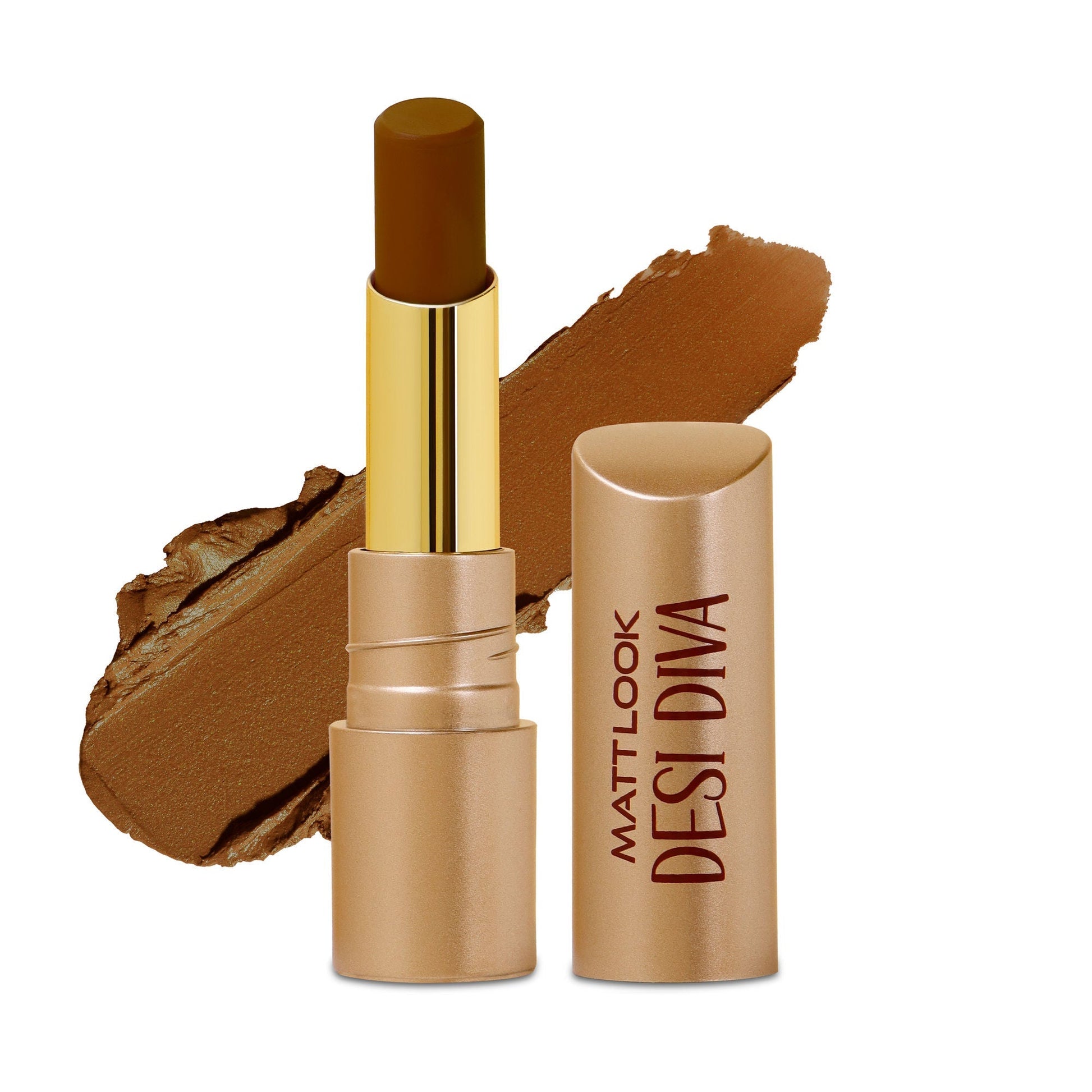 Matt Look Desi Diva HD Matte Lipstick - Deep Cocoa-18 