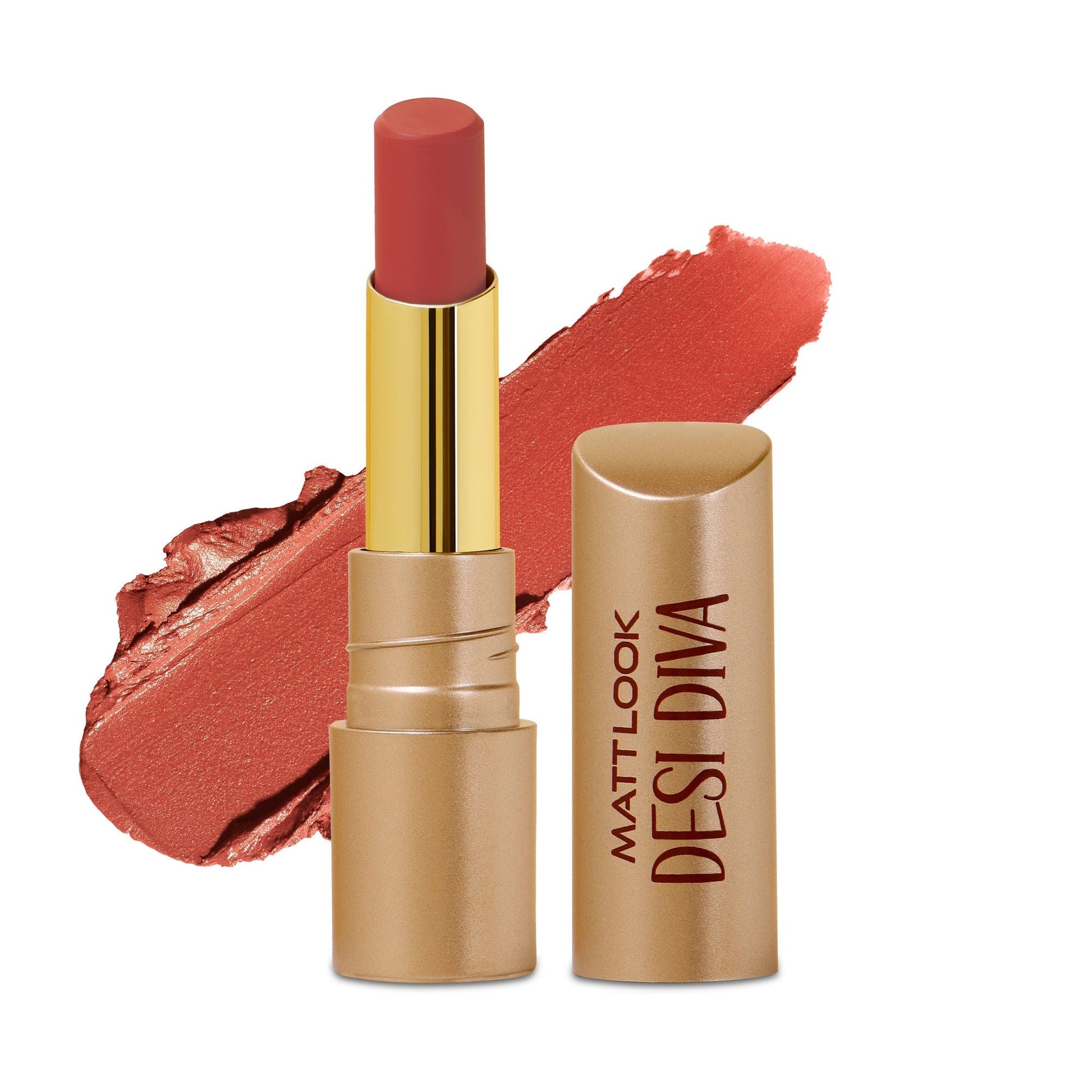 Matt Look Desi Diva HD Matte Lipstick - Sunset Nude-23 