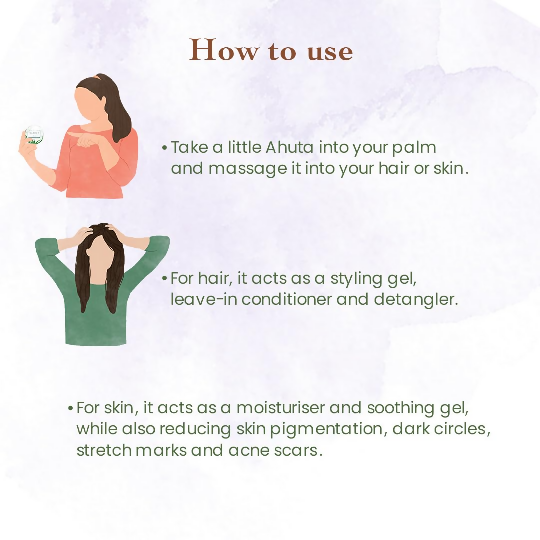 The Secret Hair Care Ahuta Absolute Aloevera Gel - Grab2buy