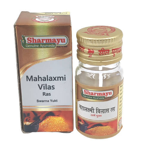 Sharmayu Ayurveda Mahalaxmi Vilas Ras (Swarna Yukt) Tablets 