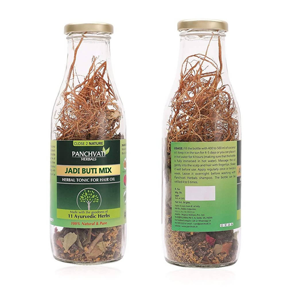 Panchvati Herbals Jadi Buti Mix Herbal Tonic For Hair Oil 