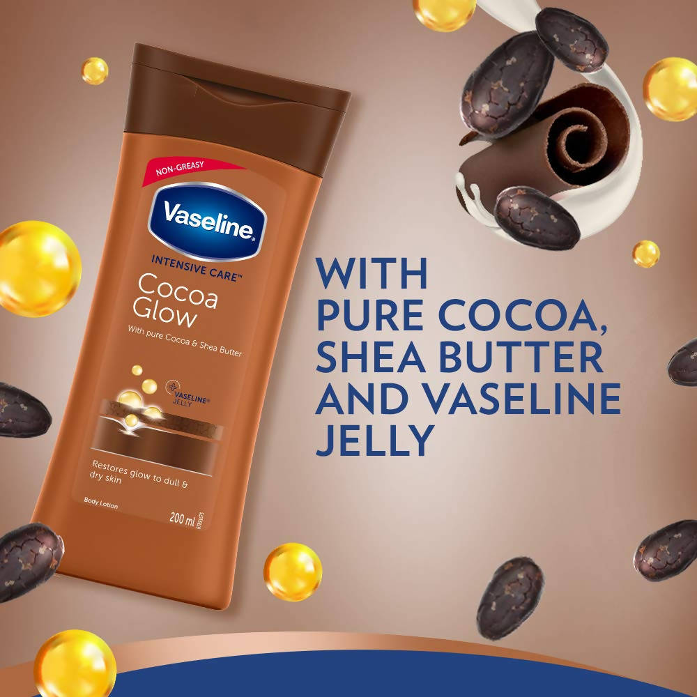 Vaseline Intensive Care Cocoa Glow Body Lotion  Grab2Buy Vaseline Grab2Buy