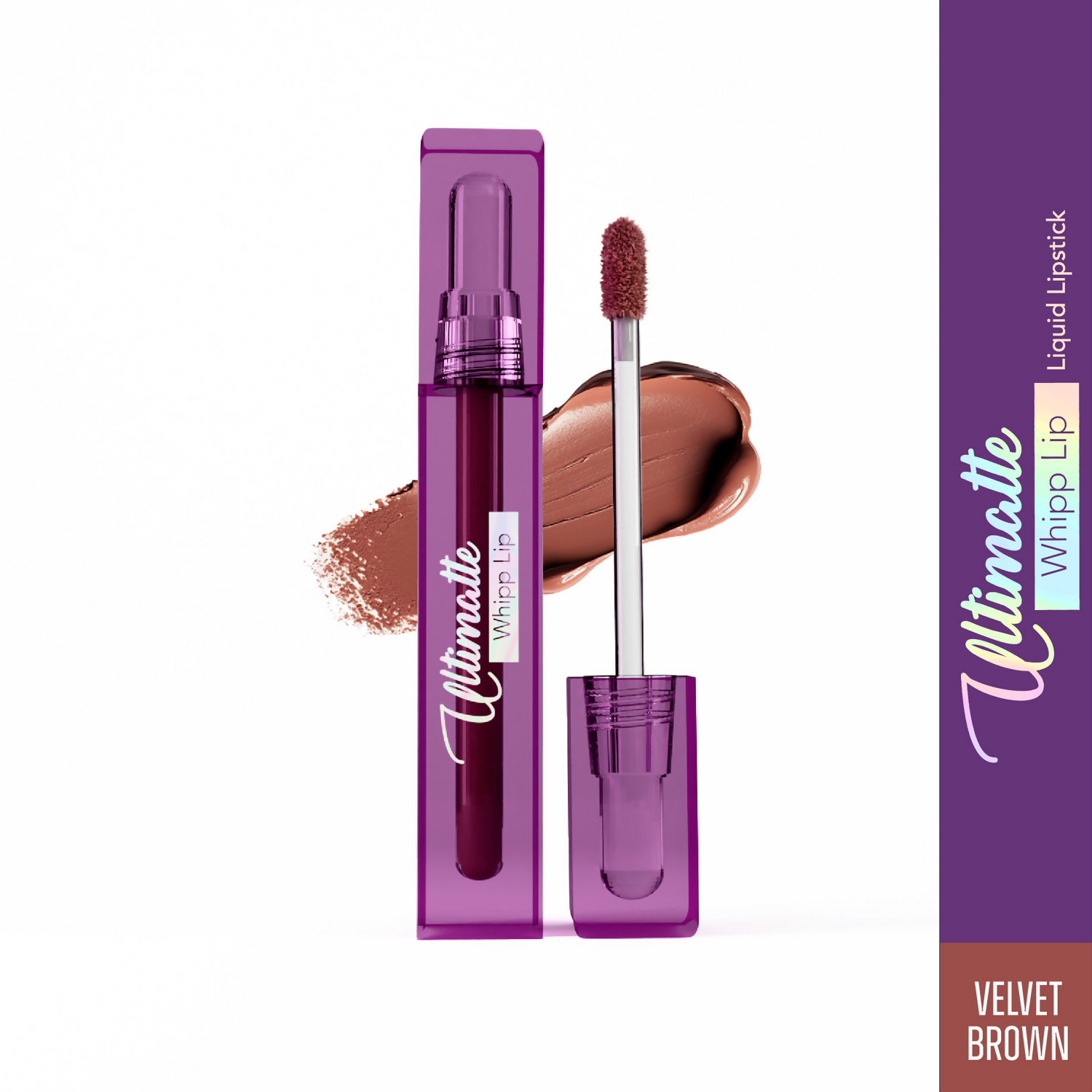 Blue Heaven Ultimatte Whipp Lip Liquid Lipstick - Velvet Brown 